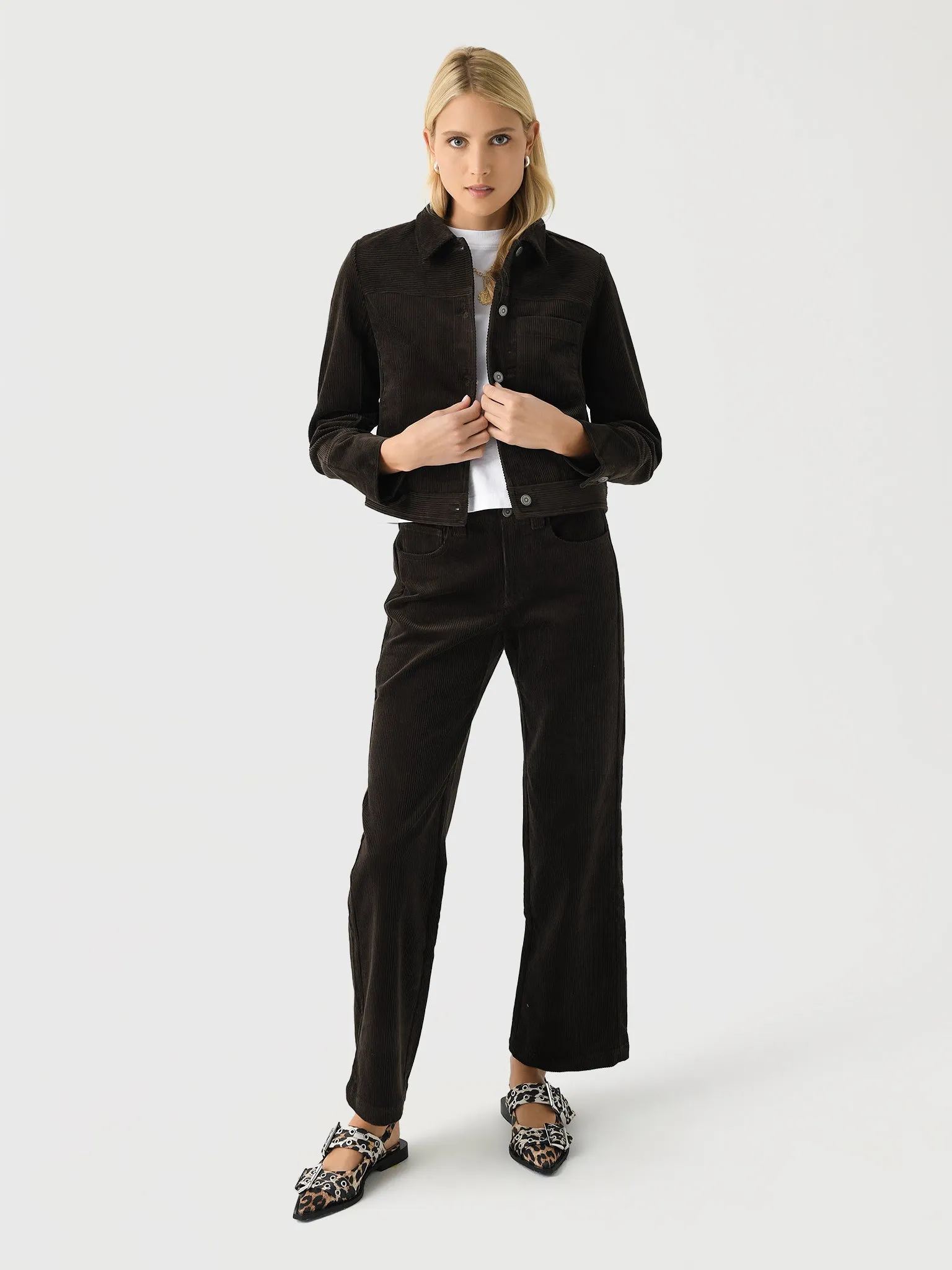 Alex Mill Women's Betty Corduroy Cropped Jacket