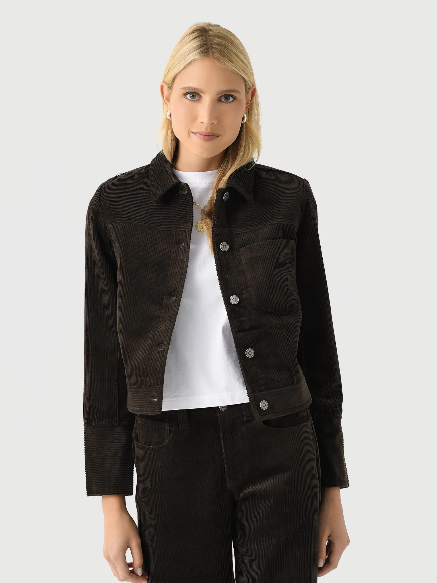 Alex Mill Women's Betty Corduroy Cropped Jacket