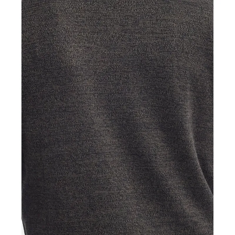 Barbour Firle Cotton Cashmere Mens Crew Neck Jumper - Olive Marl