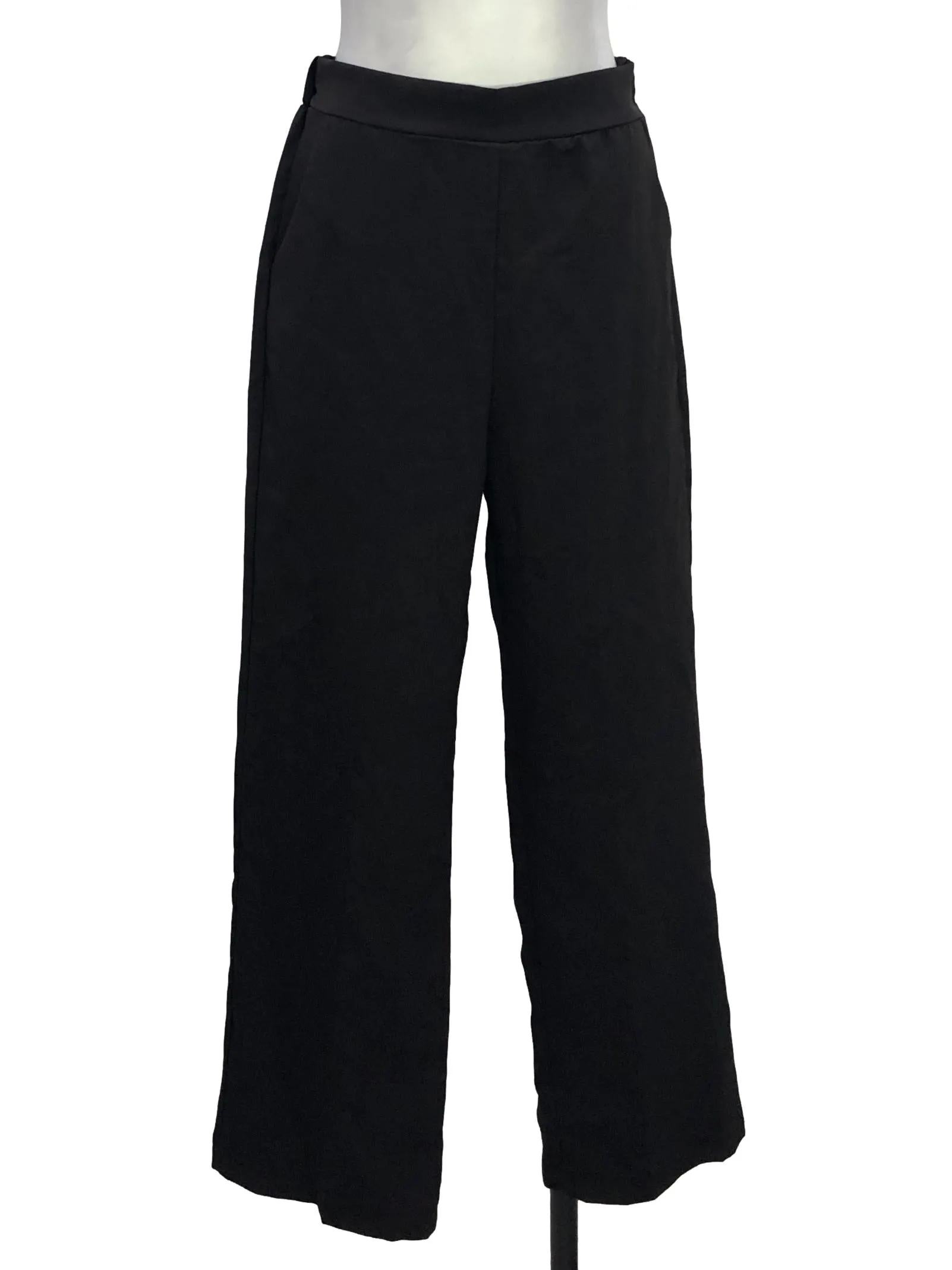 Black High Waisted Long Pants