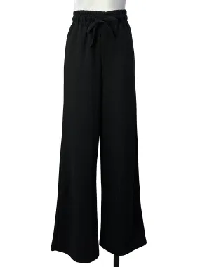 Black High-Waisted Lounge Pants