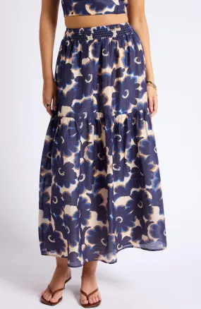 Flora Tiered Maxi Skirt