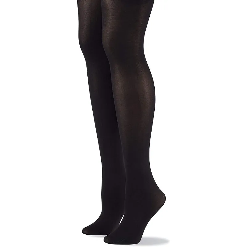 Pack Of 2 Womens Super-opaque Control-top Tights