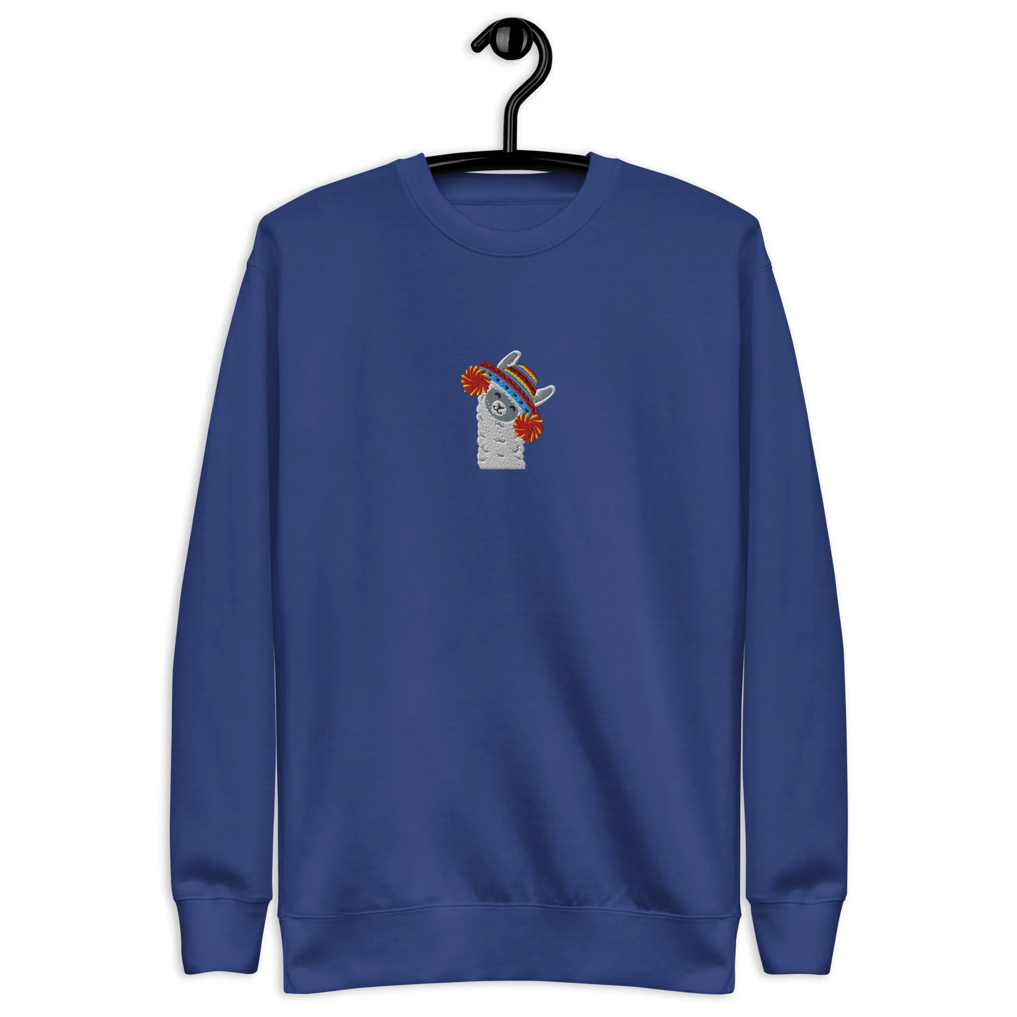 Peruvian Alpaca Embroidered Sweatshirt