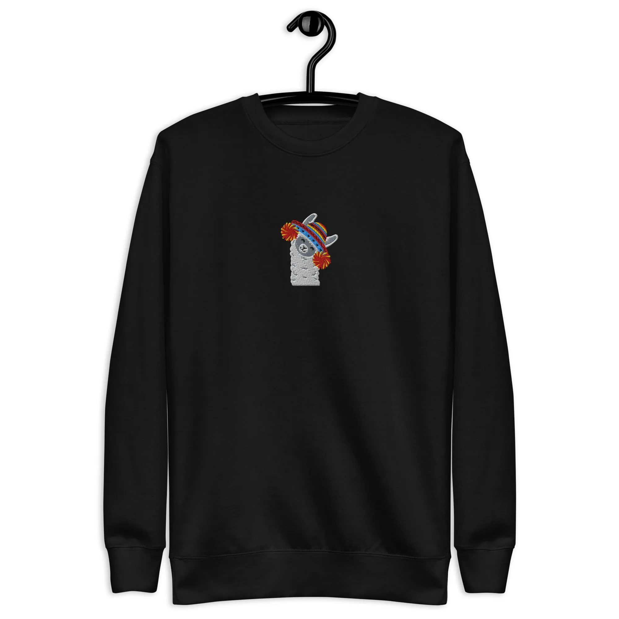 Peruvian Alpaca Embroidered Sweatshirt