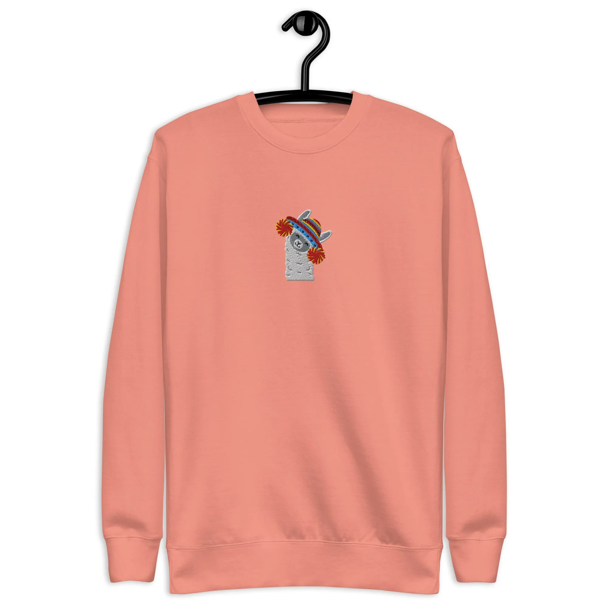 Peruvian Alpaca Embroidered Sweatshirt