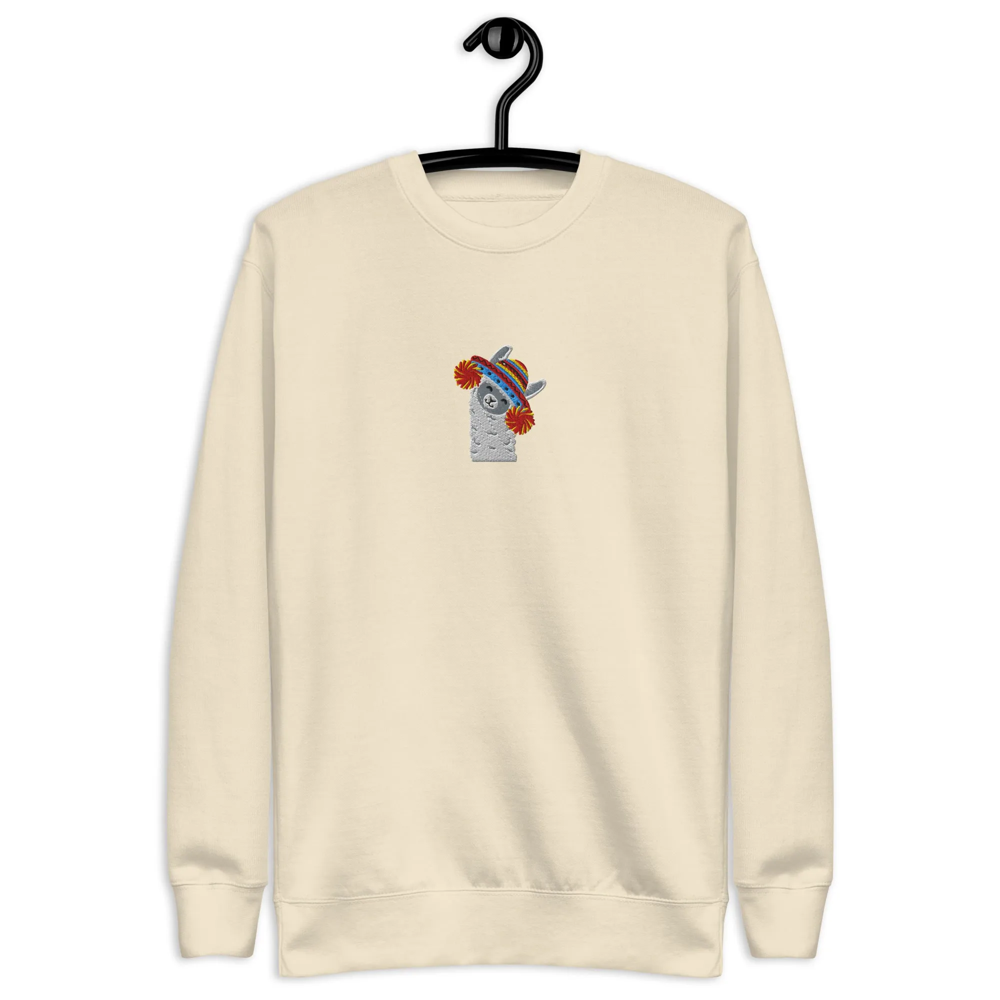 Peruvian Alpaca Embroidered Sweatshirt