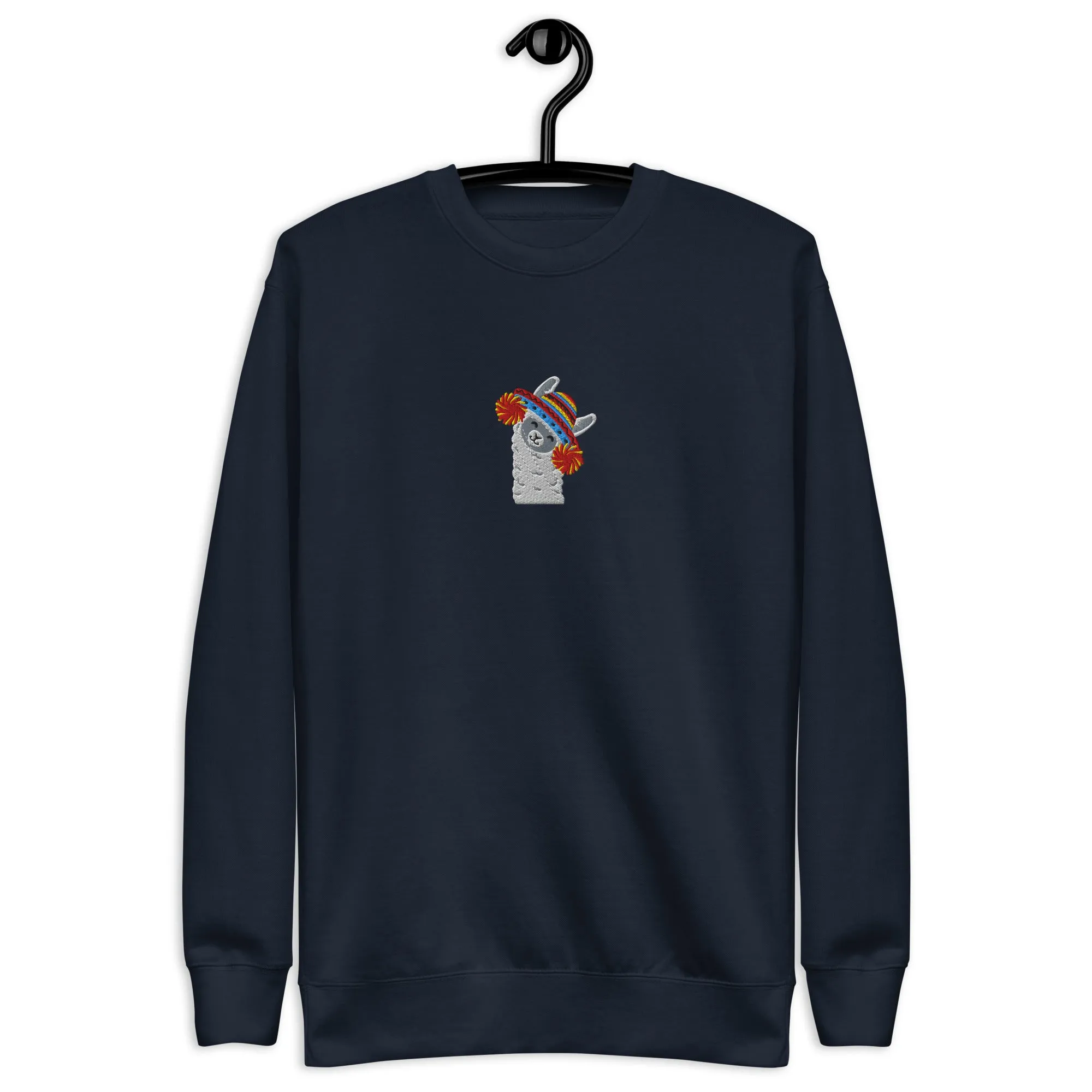 Peruvian Alpaca Embroidered Sweatshirt