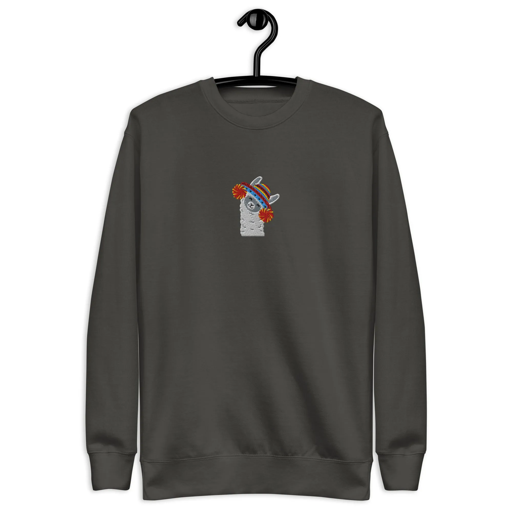 Peruvian Alpaca Embroidered Sweatshirt