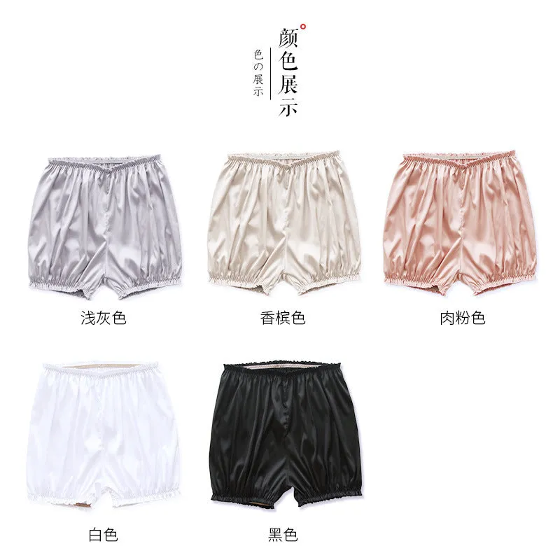 Stretchable Pumpkin Women Home Pants Shorts Sleepwear