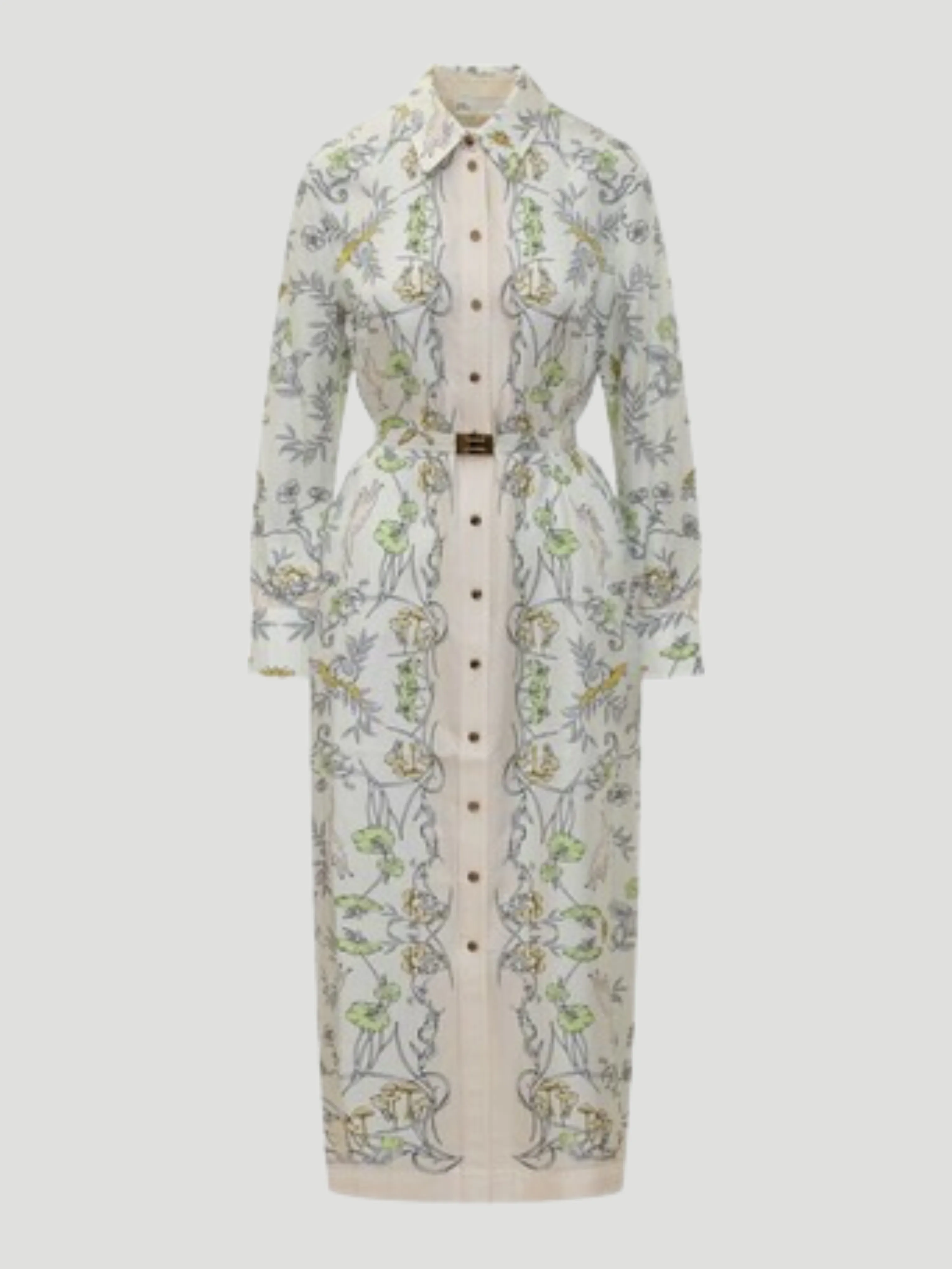 Tory Burch Floral Shirt Dress