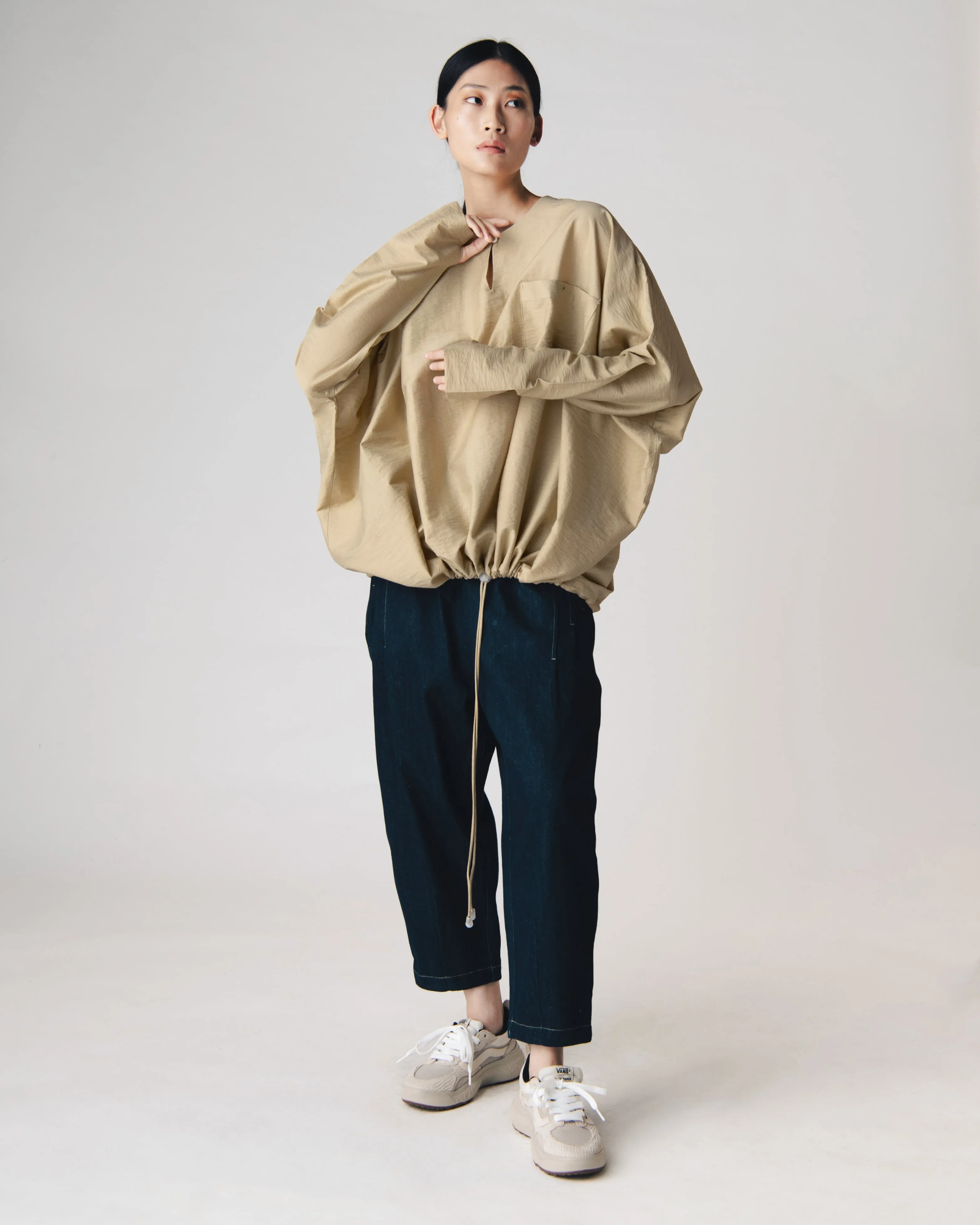 Women: The Batwing Top (Brown Olive)